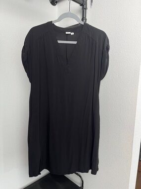 GAP Black V-Neck Short Sleeve Tunic